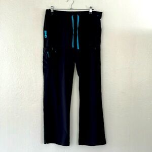 Scrub Pants, Black, Regular Large